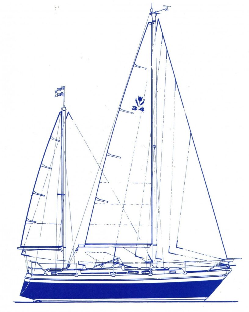 Contest 34cs ketch