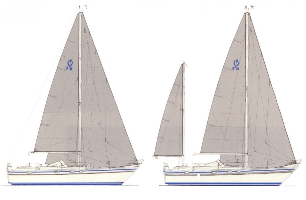 Contest 38s ketch